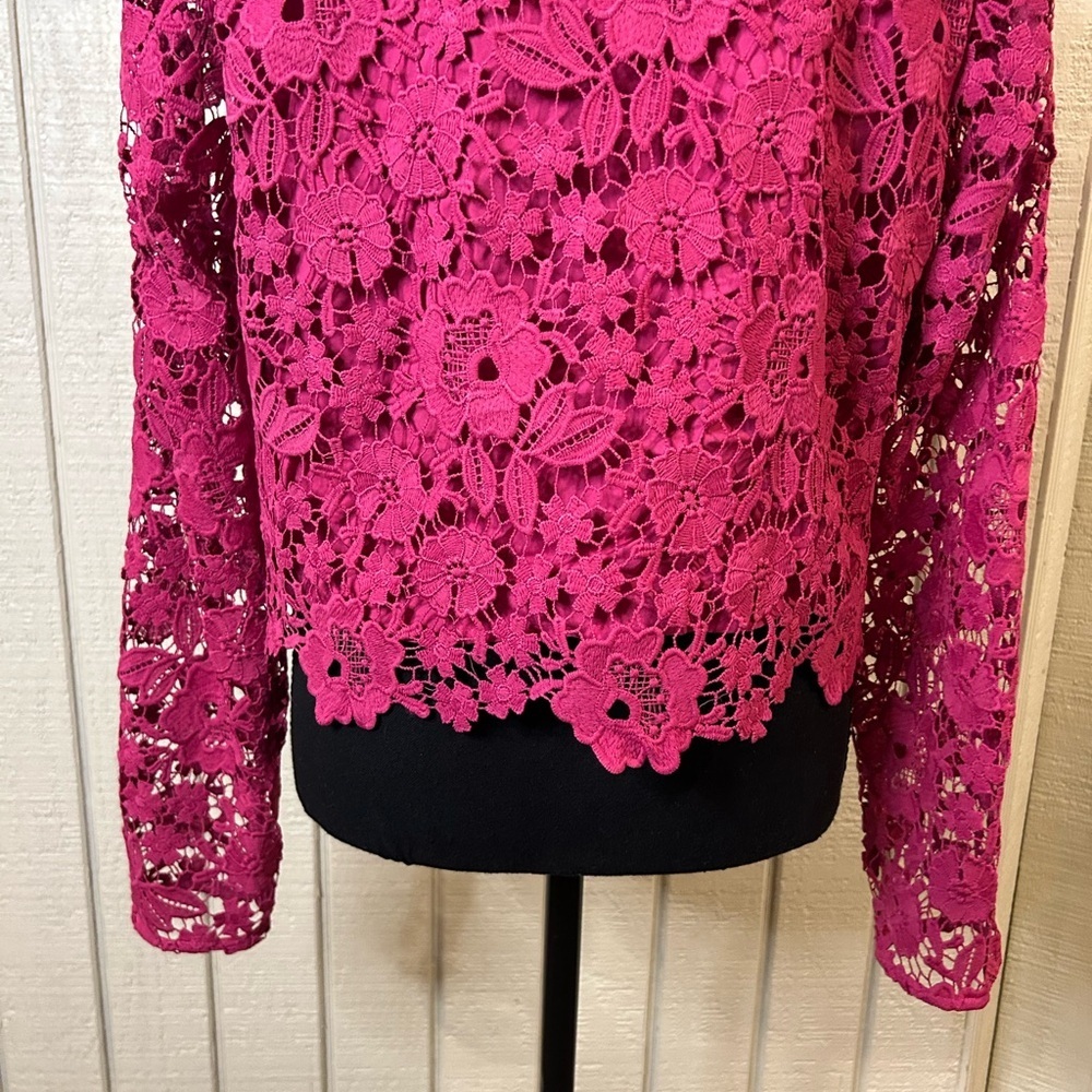 Anthropologie Dolan Lady Lace Blazer, size medium. - Picture 9 of 11